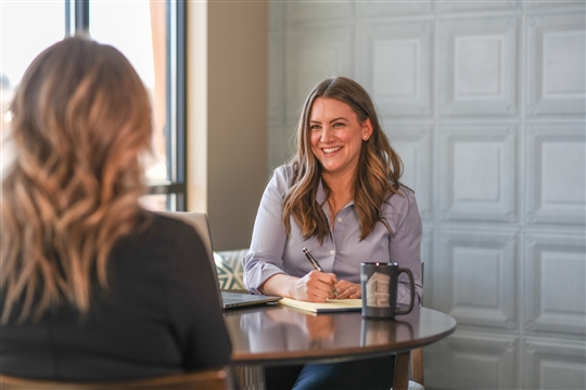 Advisor Meeting with Client